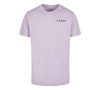 Mister Tee T-Shirt 'Trust Dove' gris / lilas / noir / blanc, Taille L
