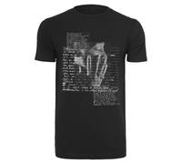 Mister Tee T-Shirt Tupac Lyrics Tee Black XS