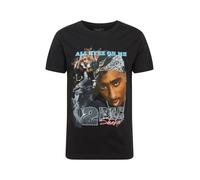 Mister Tee Herren Tupac Retro T-Shirt, Black, XXL
