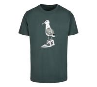 T-shirt Mister Tee Seagull Sneakers Vert XS