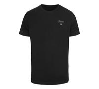 Mister Tee T-Shirt 'Victory Over Fear' bleu clair / noir / blanc, Taille XS