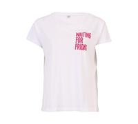 Mister Tee T-shirt 'Waiting For Friday' rose / blanc, Taille XS