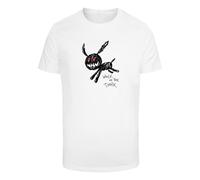 Mister Tee T-Shirt 'Walk In The Dark' noir / blanc, Taille XL