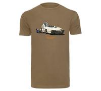 Mister Tee T-Shirt 'Weekend Wolf' bleu / olive / noir / blanc, Taille M