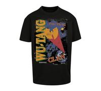 Mister Tee Tang Clan Enter The WU Thé surdimensionné T-Shirt, Noir, L Homme