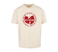 Mister Tee T-Shirt 'WU Wear Circle' crème / rouge foncé, Taille 5XL