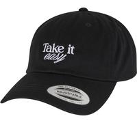 Mister Tee Casquette 'Take It Easy' noir / blanc, Taille 55-60
