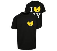 Mister Tee Mt2104 WU Tang Loves NY T-Shirt surdimensionné, Noir, S Hommes