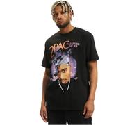 Mister Tee Tupac T-Shirt Surdimensionné All Eyez on Me Anniversary, Noir, XS Homme