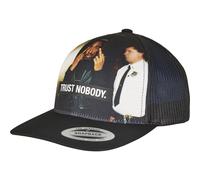 Mister Tee Tupac Trust Nobody Casquette Trucker Rétro Noire Snapback Mesh