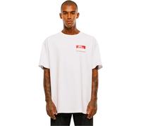 Mister Tee Unisexe Upscale Hey My Name is T-Shirt Oversize 100% Coton, Blanc, Taille 5XL, XXXXXL Mixte