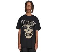 Mister Tee Upscale X Misfits Oversize Tee T-Shirt, Black, S Homme