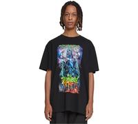 Mister Tee Upscale X Rob Zombie Heavy Overize Tee, T-Shirt Homme, Black,