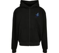 Mister Tee Veste de survêtement bleu / noir, Taille M