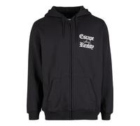 Mister Tee Veste de survêtement noir / blanc, Taille M