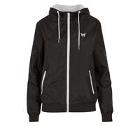 Mister Tee Veste mi-saison 'Fly Away' noir / blanc, Taille XS