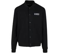 Mister Tee Veste mi-saison 'Los Angeles Heavy Tonal College' noir / blanc, Taille XS