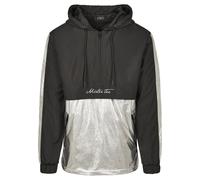 Mister Tee Veste mi-saison noir / argent, Taille L