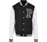 Mister Tee Veste mi-saison noir / blanc, Taille S