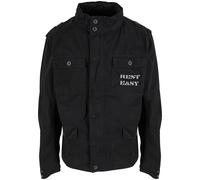 Mister Tee Veste mi-saison 'See You Soon Britannia' gris clair / noir / blanc, Taille L