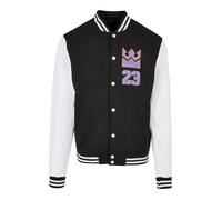 Mister Tee Veste mi-saison violet / orange / noir / blanc, Taille XXL