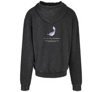 Mister Tee Vive La Liberte Extra-Large Capuche Paix Noir Pigeons Pull à Homme