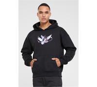 Mister Tee Vive La Liberte Sweat à Capuche Oversize Blanc Fleece Print