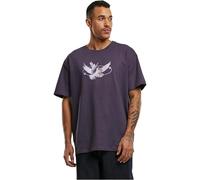 Mister Tee Vive la Liberte T-Shirt surdimensionné pour Homme Violet Taille M, Purplenight, M