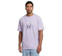 Mister Tee Vive La Liberte Thé surdimensionné T-Shirt, Lilas, XL Homme