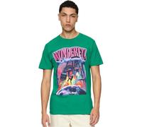 Mister Tee Wonderful Tee T-Shirt, Forest Green, L Homme
