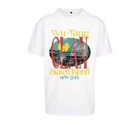 Mister Tee WU Tang Staten Island Thé surdimensionné Blanc L T-Shirt, Homme