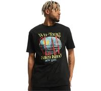 Mister Tee WU Tang Staten Island Thé surdimensionné T-Shirt, Noir, L Homme