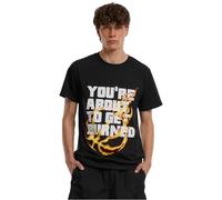 Mister Tee You' re About to Get Burned Tee T-Shirt, Black, L Homme