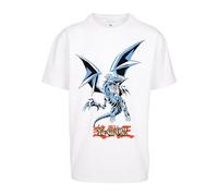Mister Tee YU-Ghi-Oh Blue Eyes White Dragon Heavy Oversize Tee T-Shirt, Homme