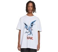 Mister Tee YU-ghi-Oh Blue Eyes White Dragon Heavy Oversize Tee T-Shirt Homme