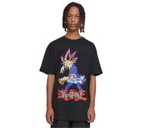 Mister Tee YU-Ghi-Oh Duell Heavy Oversize Tee T-Shirt, Black, XXL Homme