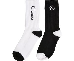Mister Tee Zodiac Socks 2-Pack Black/White Cancer EUR 48