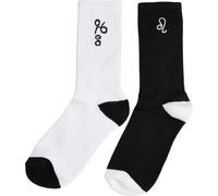 Mister Tee Zodiac Socks 2-Pack Black/White Leo EUR 48