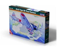 Mistercraft MCD05 D-05 - Kit de modélisation Aichi Type 99 Pearl Harbour, Noir