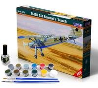 Mistercraft SD-204 - 1:72 Fi-156 C-3 Rommels Storch Démarrer Jeu - Neuf