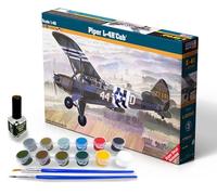Mistercraft SE-41 - 1:48 Piper L-4H CUB START SET - Neuf