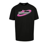 MisterTee T-Shirt Oversize Speed Logo Tee Hommes Coton Jersey Haut