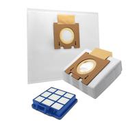 MisterVac | Compatible avec les Sacs d'Aspirateur de Remplacement 10 Pièces + Filtre de Remplacement pour Hoover Telios Extra TX50PET