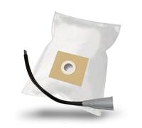 MisterVac | compatible avec les sacs d'aspirateur sacs de rechange 10 pièces + embout flexible de remplacement Bestron A2300 E 2300 W