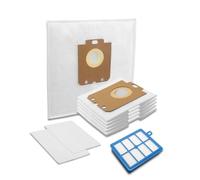 MisterVac | compatible avec les sacs d'aspirateur SG sacs de rechange 20 pièces + filtre filtre de remplacement filtre de remplacement Philips FC8781/09 Performer Silent