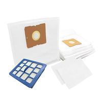 MisterVac | compatible avec les sacs d'aspirateur SG sacs de rechange 20 pièces + filtre filtre de remplacement filtre de remplacement Princess 333001 Power Deluxe