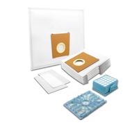 MisterVac | compatible avec les sacs d'aspirateur SG sacs de rechange 20 pièces + filtre filtre de remplacement filtre de remplacement Siemens VBBS07Z4V0 FD9707