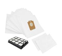 MisterVac | compatible avec les sacs d'aspirateur SG sacs de rechange 20 pièces + filtre filtre de remplacement filtre de remplacement AEG VX4-1-PM-P