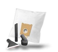 MisterVac | compatible avec les sacs de rechange pour sac d'aspirateur 10 pièces + jeu de buses Bosch BSGL5ZOO2 Zoo o ProAnimal