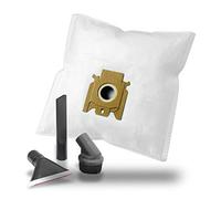 MisterVac | compatible avec les sacs de rechange pour sac d'aspirateur 10 pièces + jeu de buses Miele S 356i Air Clean Plus